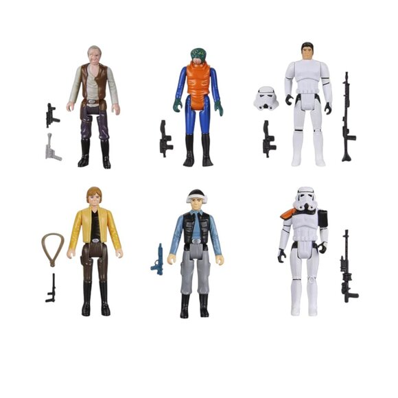 Hasbro Star Wars Retro Collection Episode IV A New Hope 6-pack 3.75” Figures New - Picture 2 of 3